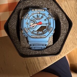 G-Shock Blue Smartwatch